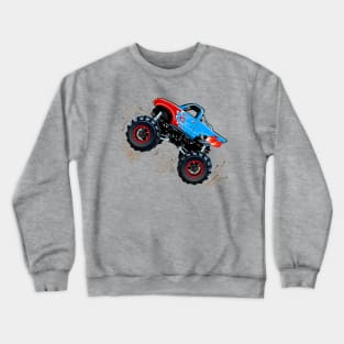 Cartoon monster truck Crewneck Sweatshirt